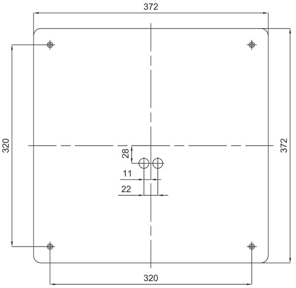 OSMONT TIL69803 TILIA C2 stropní/nástěnné plastové svítidlo IP54 4000 K 27W LED DALI HF