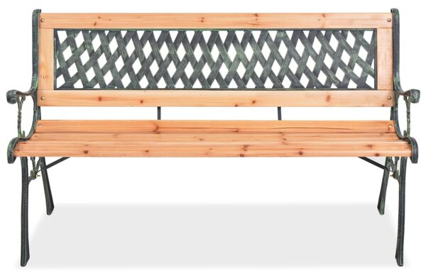 Zahradní lavice 122 cm dřevěná
