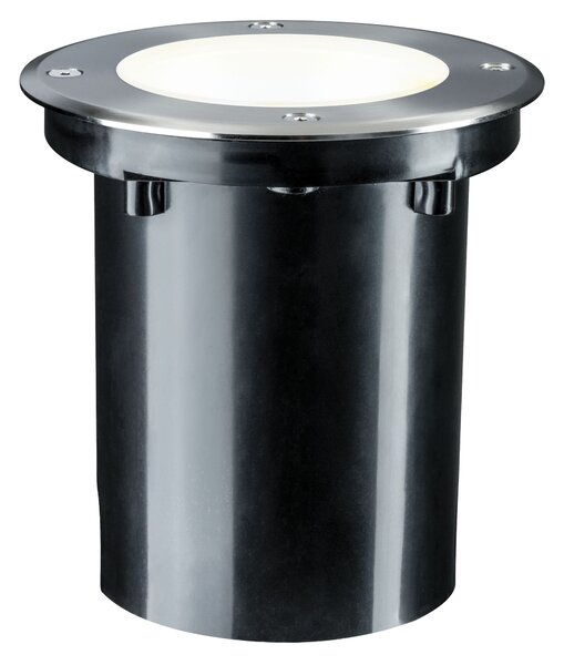 Paulmann 93907 Plug&Shine zápustné svítidlo s nastavitelným směrem svícení 6W LED 3000K, nerez, prům. 14cm, IP67