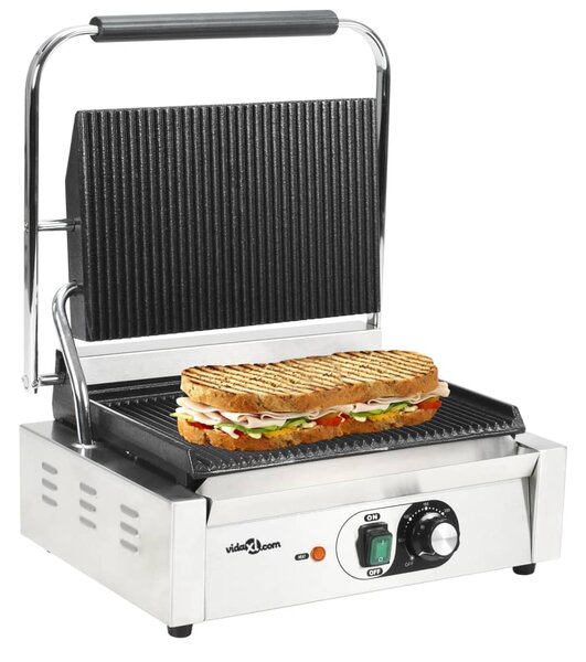 Rýhovaný gril na panini 2200 W 43 x 30,5 x 20 cm