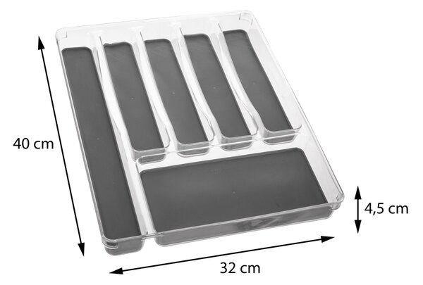Plastový kuchyňský organizér Universal, 40x32 cm