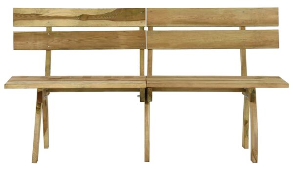 Zahradní lavice 160 cm impregnované borové dřevo