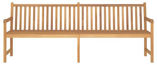 Zahradní lavice 228 cm masivní teakové dřevo