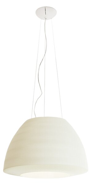 Axolight Bell 60, závěsné svítidlo z bílého textilu, 1x70W E27, prům. 60cm