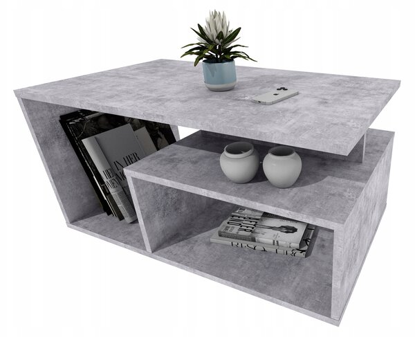 Konferenční stolek Perfektciecie obdélníkový 90 x 50 x 44 cm dub medový
