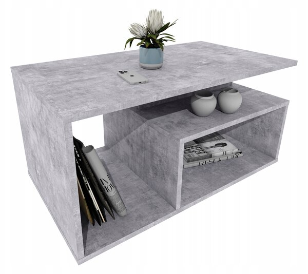 Konferenční stolek Perfektciecie obdélníkový 90 x 50 x 44 cm dub medový