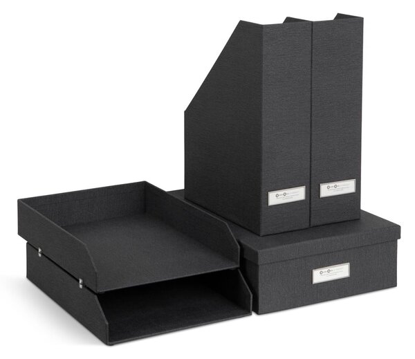 Kartonové organizéry na dokumenty v sadě 5 ks Holger – Bigso Box of Sweden