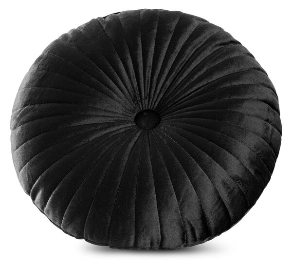 DEKORAČNÍ POLŠTÁŘ VELVET68 (FI) 40 CM ČERNÁ