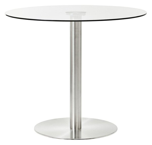 Kulatý jídelní stůl se skleněnou deskou ø 90 cm Metropolitan – Premier Housewares