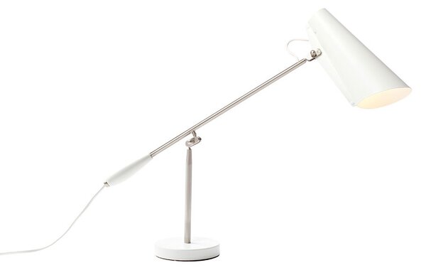 Northern - Birdy Stolní Lampa White/Chrome - Lampemesteren