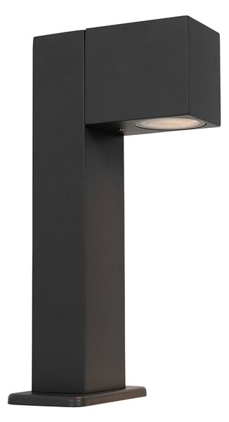 Průmyslová venkovní stojací lampa tmavě šedá 30 cm IP44 - Baleno