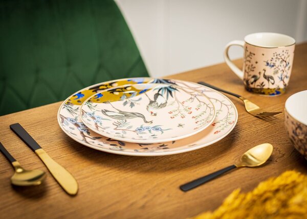Porcelánový talíř Ashley 2, (fi) 26 cm, vícebarevný