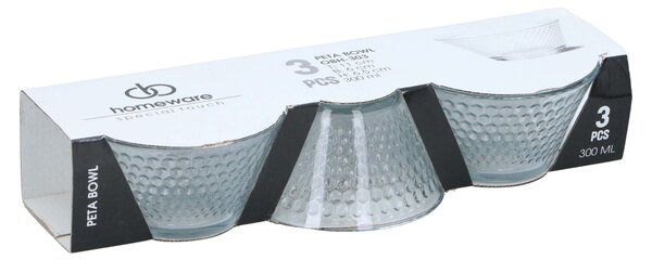 Skleněná miska PETA 300ml 3ks