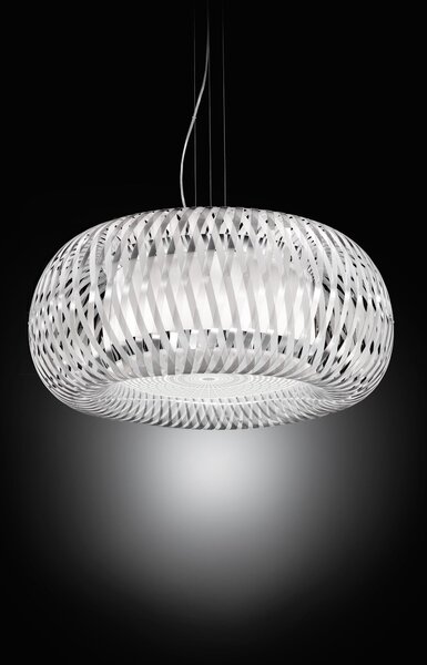 SLAMP KLTSM00PRS01T00000EU Kalatos prisma, designové závěsné svítidlo, 4x12W E27, prům 63cm