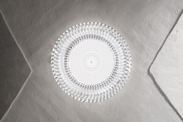 SLAMP KLTCM00PRS00000000EU Kalatos prisma, designové stropní svítidlo, 4x12W E27, prům 63cm