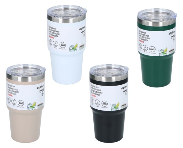 Termohrnek ALPINA 600ml MIX barev