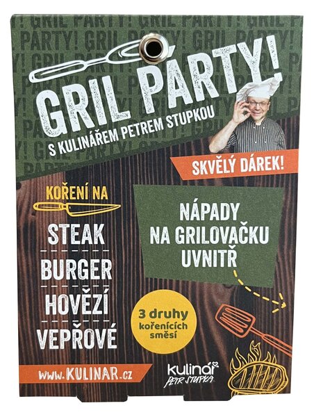 Koření gril party green 3x20g