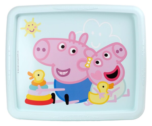 Plastový úložný box s víkem KEEEPER 24l Peppa Pig
