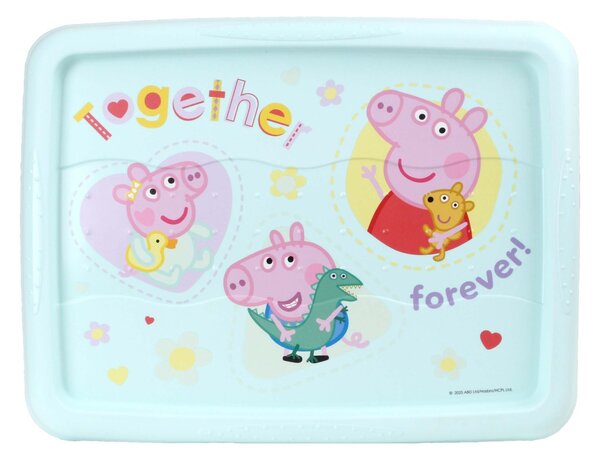 Plastový úložný box s víkem KEEEPER 15l Peppa Pig