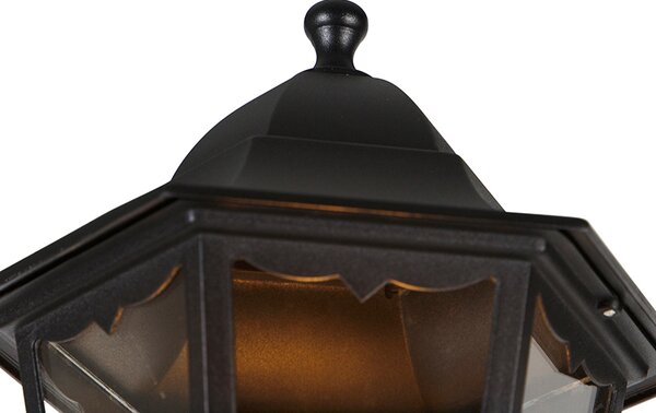 Klasická venkovní lampa černá 200 cm IP44 - Havana