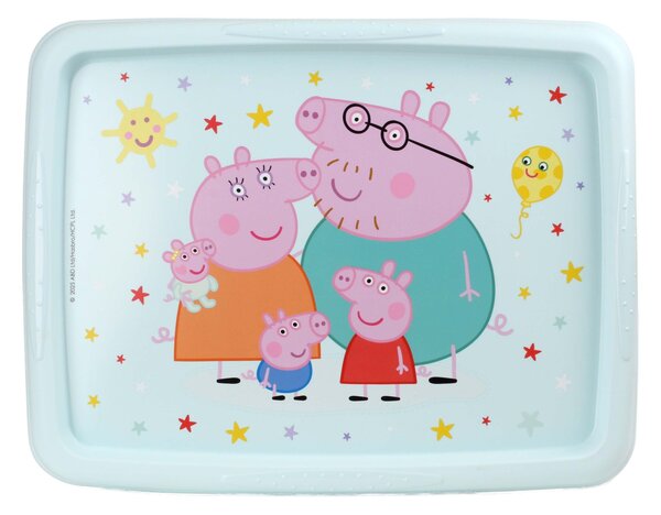 Plastový úložný box s víkem KEEEPER 30l Peppa Pig