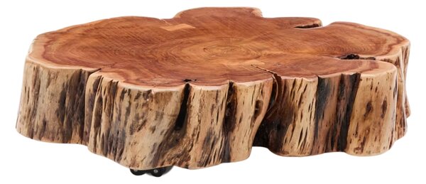Kave Home Dřevěný konferenční stolek Tavine 65 cm