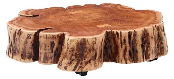 Kave Home Dřevěný konferenční stolek Tavine 85 cm