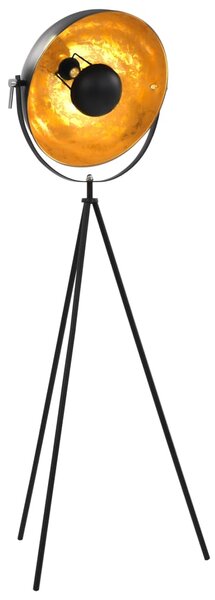 Stojací lampa Bluffers - černo-zlatá | E27 - 41 cm