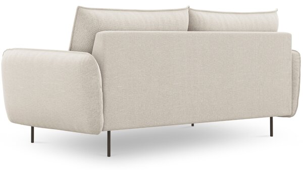 Cosmopolitan Design Světle béžová čalouněná trojmístná pohovka Vienna 200 cm