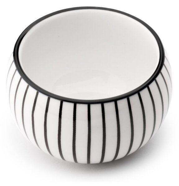 Bílo-černá porcelánovo-litinová čajová souprava Shanxi – Bredemeijer