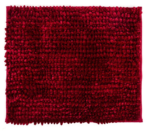 Koupelnová předložka Ella micro červená, 40 x 50 cm