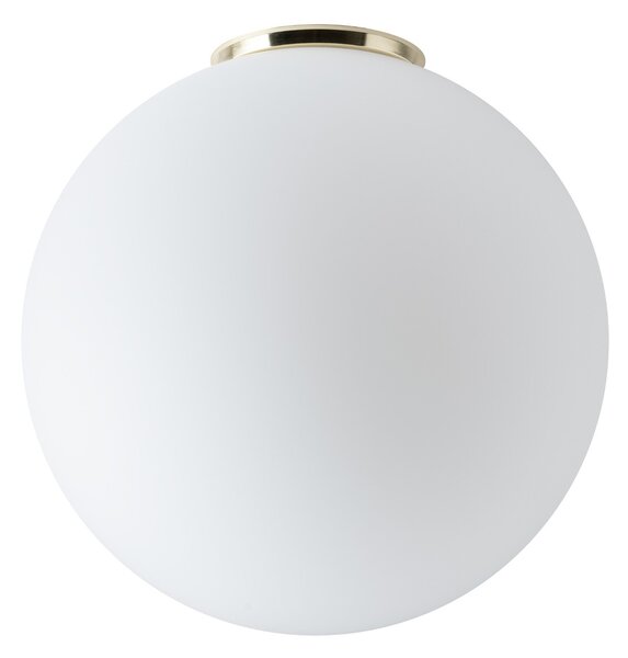 OSMONT STY61249 STYX 4 stropní skleněné svítidlo mosaz leštěná / bílá IP65 3000 K 27W LED DALI