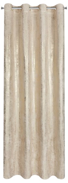 ZATEMŇOVACÍ ZÁVĚS NA KROUŽCÍCH RENIA 140X250 CM VZOROVANÁ
