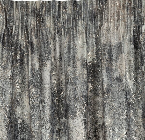 ZATEMŇOVACÍ ZÁVĚS NA PÁSCE ESTER 140X270 CM VZOROVANÁ