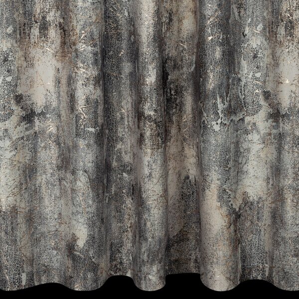 ZATEMŇOVACÍ ZÁVĚS NA PÁSCE ESTER 140X270 CM VZOROVANÁ