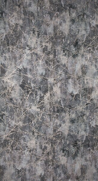 ZATEMŇOVACÍ ZÁVĚS NA KROUŽCÍCH ESTER 140X250 CM VZOROVANÁ