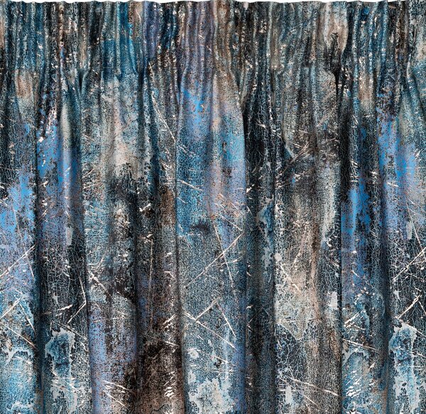 ZATEMŇOVACÍ ZÁVĚS NA PÁSCE ESTER 140X270 CM VZOROVANÁ