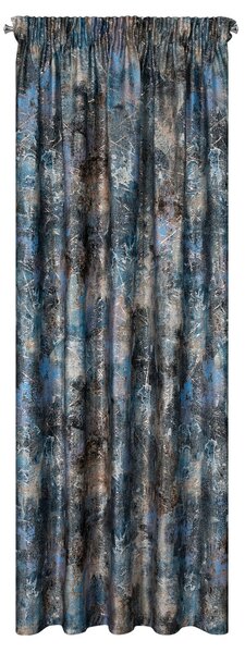 ZATEMŇOVACÍ ZÁVĚS NA PÁSCE ESTER 140X270 CM VZOROVANÁ