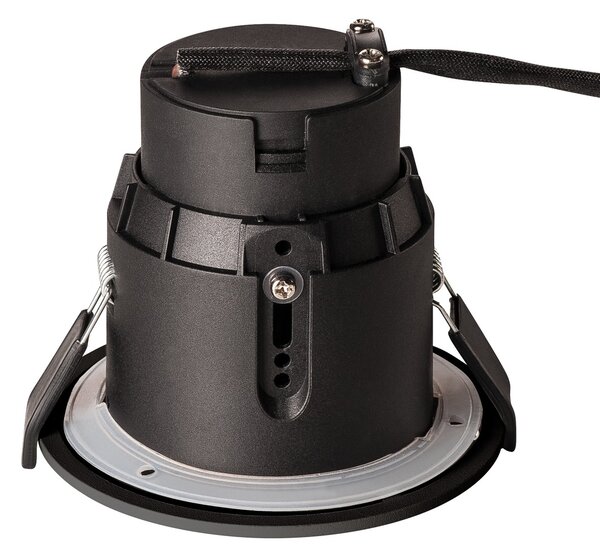 SLV 1001930 Varu, venkovní černá bodovka 1xGU10 průměr 10cm, IP65