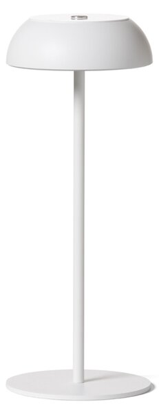 Axolight Float, bílá přenosná lampička na baterii, 3,5W LED 2700K stmívatelná, výška 34,7cm, IP55