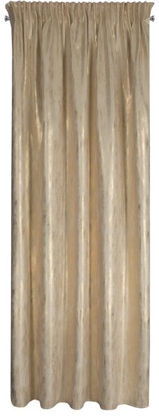 ZATEMŇOVACÍ ZÁVĚS NA PÁSCE EMILA 140X270 CM VZOROVANÁ