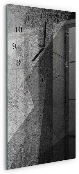 Skleněné hodiny vertikální Vzor zsppc-30x60-00171395