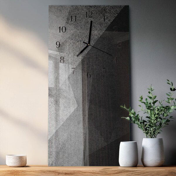 Skleněné hodiny vertikální Vzor zsppc-30x60-00171395