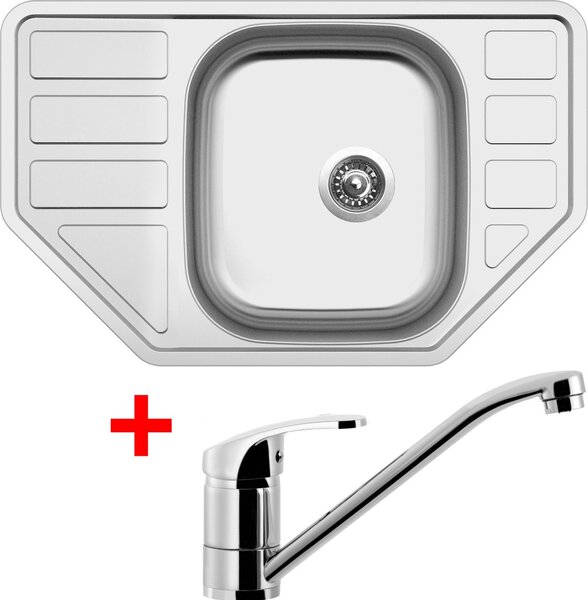 Set Sinks CORNO 770 V matný + baterie PRONTO