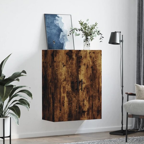 Nástěnná skříňka kouřový dub 69,5 x 34 x 90 cm