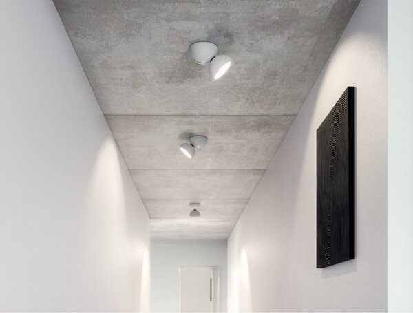 Axolight Dodot, modré designové svítidlo, 17,5W LED 2700K 15° stmívatelný, prům. 12,4cm