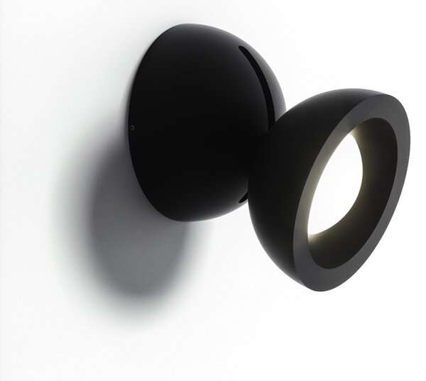 Axolight Dodot, černé designové svítidlo, 21W LED 2700K 15° stmívatelný, prům. 12,4cm