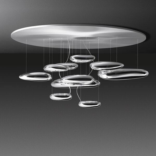 Artemide 1366110A Mercury soffitto LED, stropní designové svítidlo, 58W LED 3000K, prům. 110cm