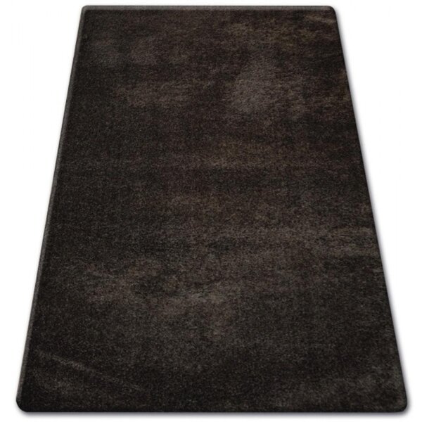 Luxusní kusový koberec Shaggy Azra hnědý 120x170cm