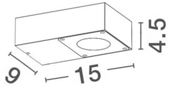 NOVA LUCE venkovní nástěnné svítidlo APOLLO tmavě šedý hliník akrylový difuzor LED 5W 3000K 110-265V 120st. IP54 713411